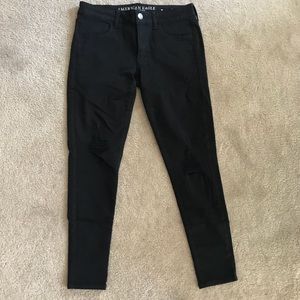 American Eagle Outfitters black jeggings